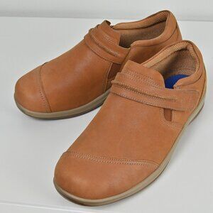 Orthofeet Solerno Leather Comfort Walking Orthopedic Shoes US11 UK9 Extra Wide
